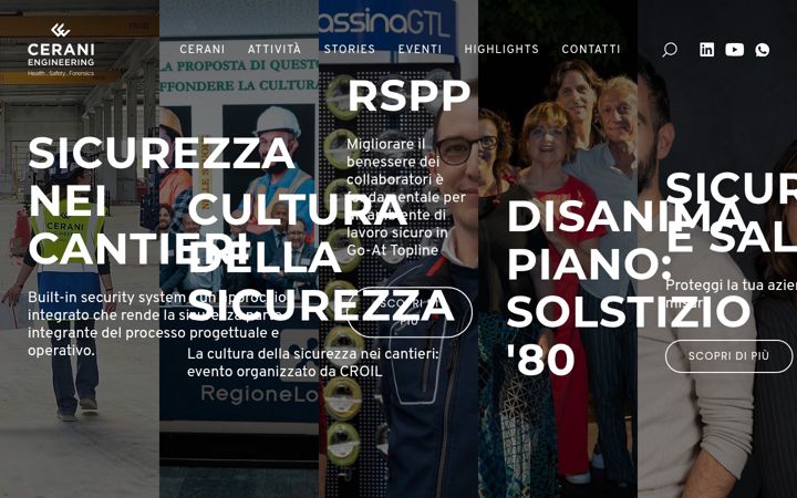 Posnetek zaslona ceraniengineering.it