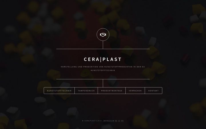 Snímek obrazovky ceraplast.eu