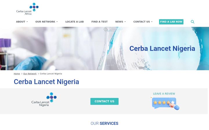 Screenshot of cerbalancetafrica.ng