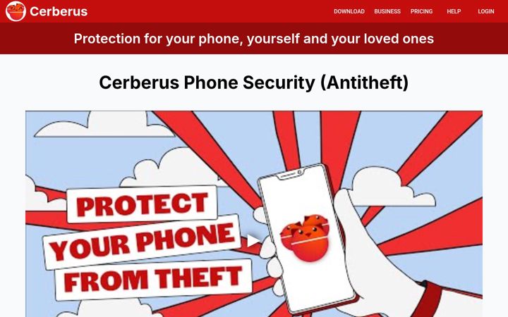 Screenshot of cerberusapp.com