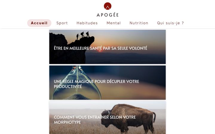 Screenshot ta' cercle-apogee.fr