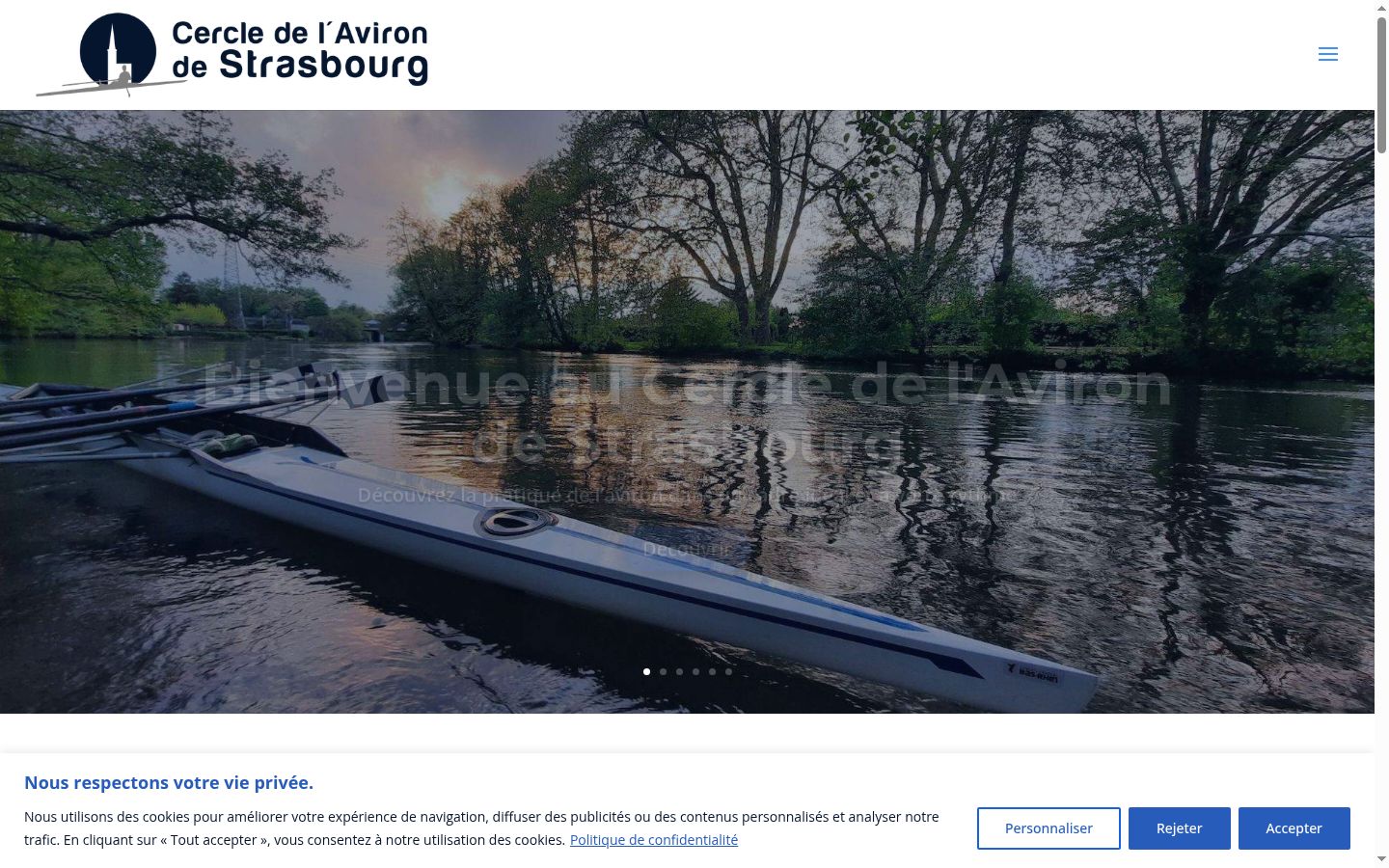 Snímek obrazovky baneru souhlasu zobrazeného před jakoukoli interakcí