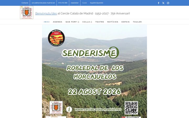 Screenshot di cerclecatala-madrid.net