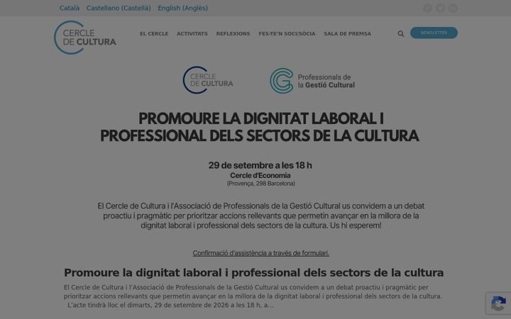 Zrzut ekranu cercledecultura.org