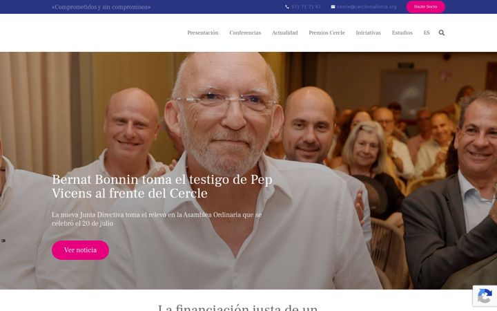 Capture d'écran de cerclemallorca.es
