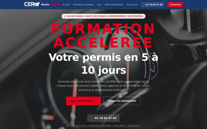 Screenshot ta' cerdesrichardets.fr