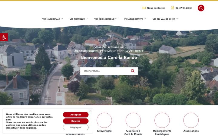 Screenshot ta' cere-la-ronde.fr