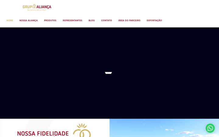 Zrzut ekranu cerealistaalianca.com.br