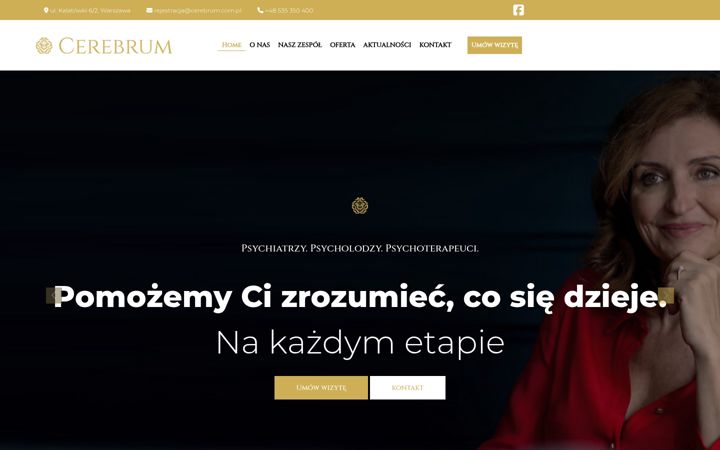 Screenshot di cerebrum.com.pl
