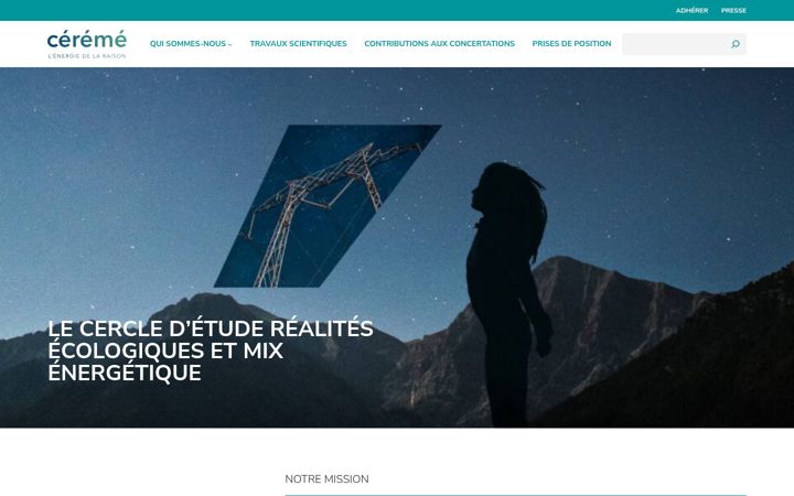 Screenshot ta' cereme.fr