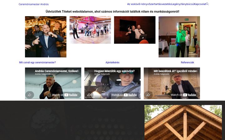 Screenshot του ceremoniamestergalgo.hu