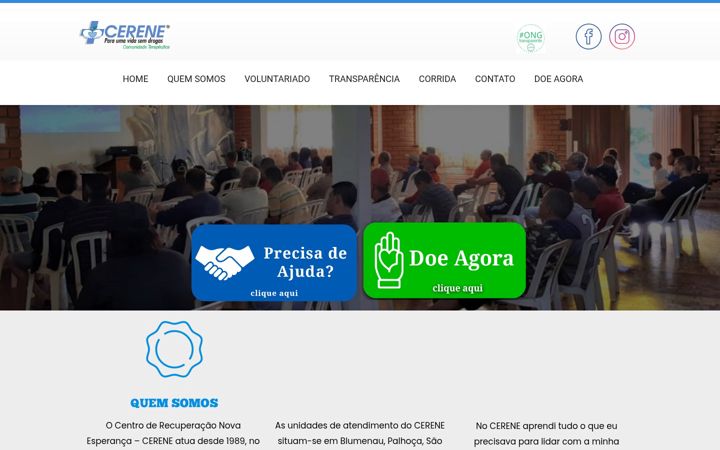 Zrzut ekranu cerene.org.br