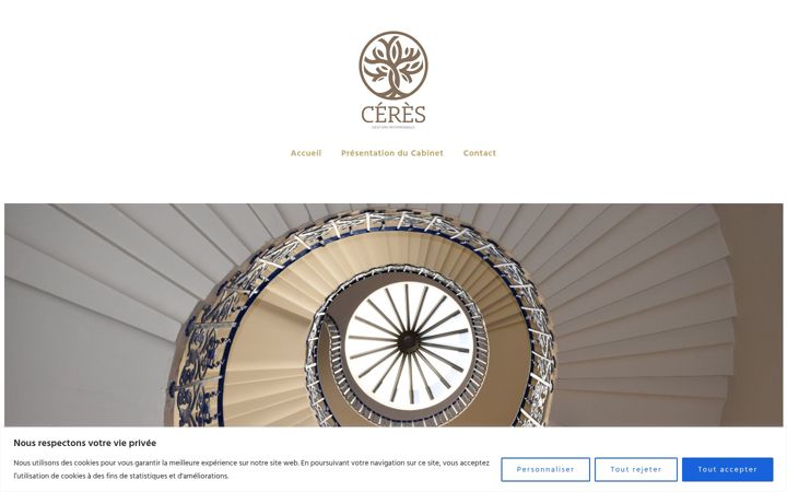Screenshot di ceresgp.fr