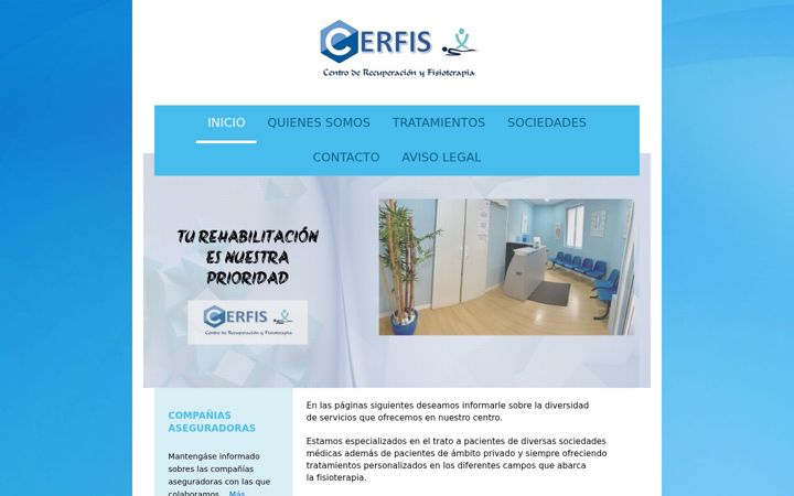 Capture d'écran de cerfis.es