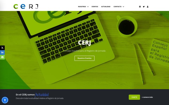 Screenshot di cerj.net