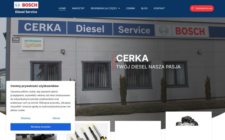 Screenshot di cerka.pl