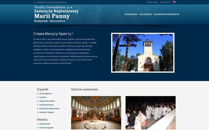 Screenshot di cerkiew-starosielce.pl