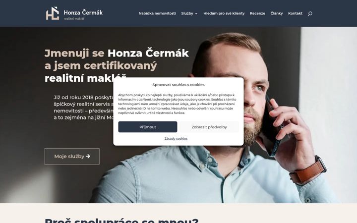 Ekrano kopija cermakhonza.cz