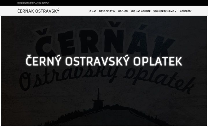 Ekrano kopija cernakostravsky.cz