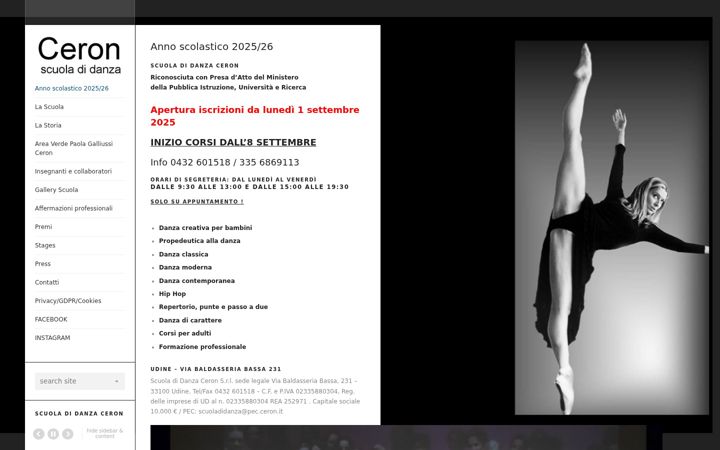 Screenshot του ceron.it