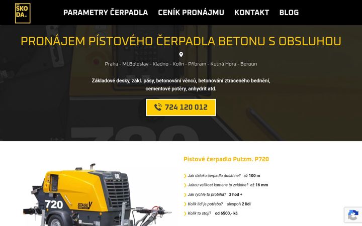 Screenshot ta' cerpadlaskoda.cz