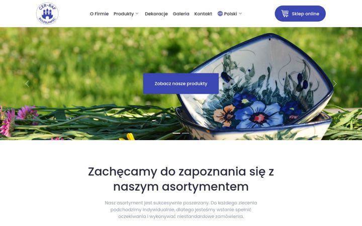 Screenshot von cerraf.pl