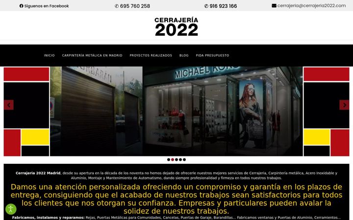 Screenshot di cerrajeria2022.net