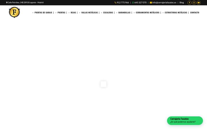 Screenshot ta' cerrajeriafasatec.es