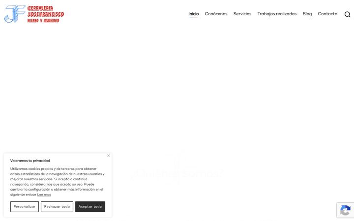 Screenshot του cerrajeriajf.es