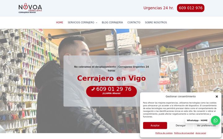 Screenshot του cerrajerianovoa.es