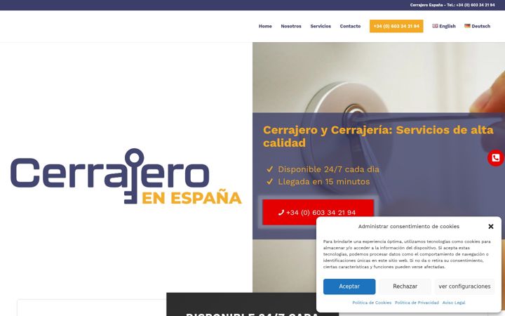 Screenshot του cerrajero-en.es