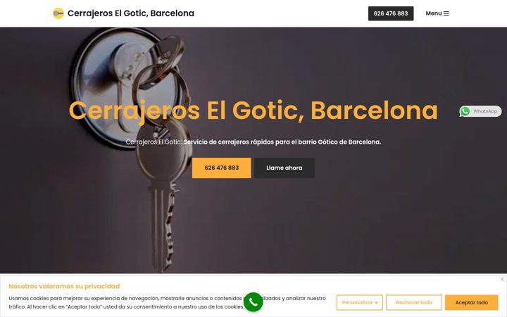 Ekrano kopija cerrajeroselgoticbarcelona.com.es