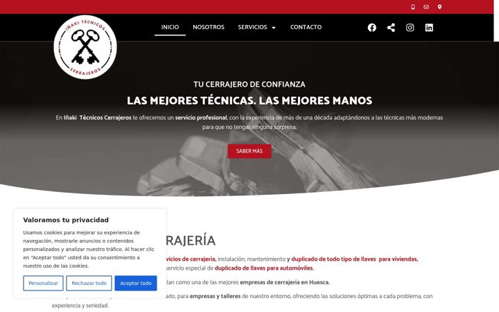 Ekrano kopija cerrajerosenhuesca.es