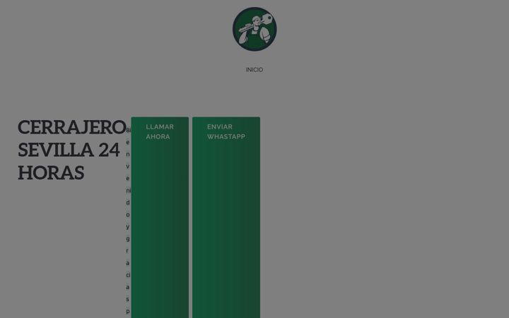 Ekrano kopija cerrajerosevilla24horas.es