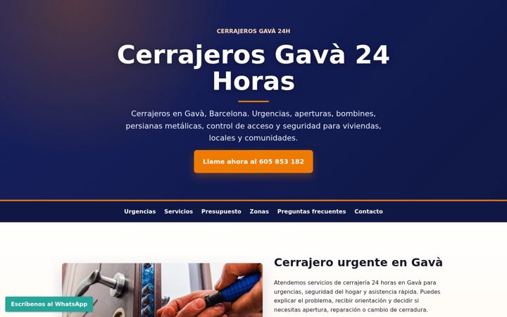 Ekrano kopija cerrajerosgava.org.es