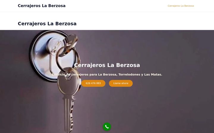 Capture d'écran de cerrajeroslaberzosa.com.es