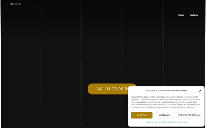 Snímek obrazovky cerrajerosrapidossantander.eu