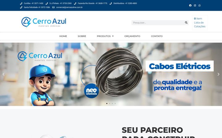 Screenshot von cerroazulme.com.br