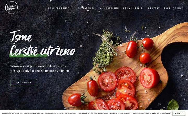 Screenshot ta' cerstveutrzeno.cz