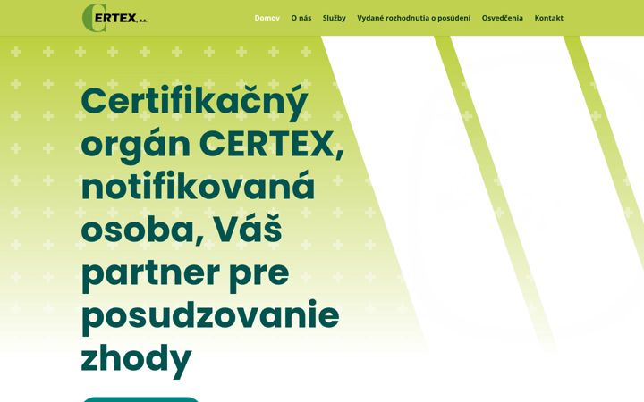Screenshot of certex.company
