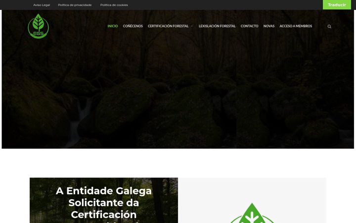 Capture d'écran de certificacionegs.es