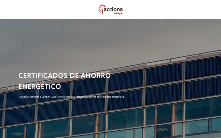 Capture d'écran de certificadoahorroenergetico.es