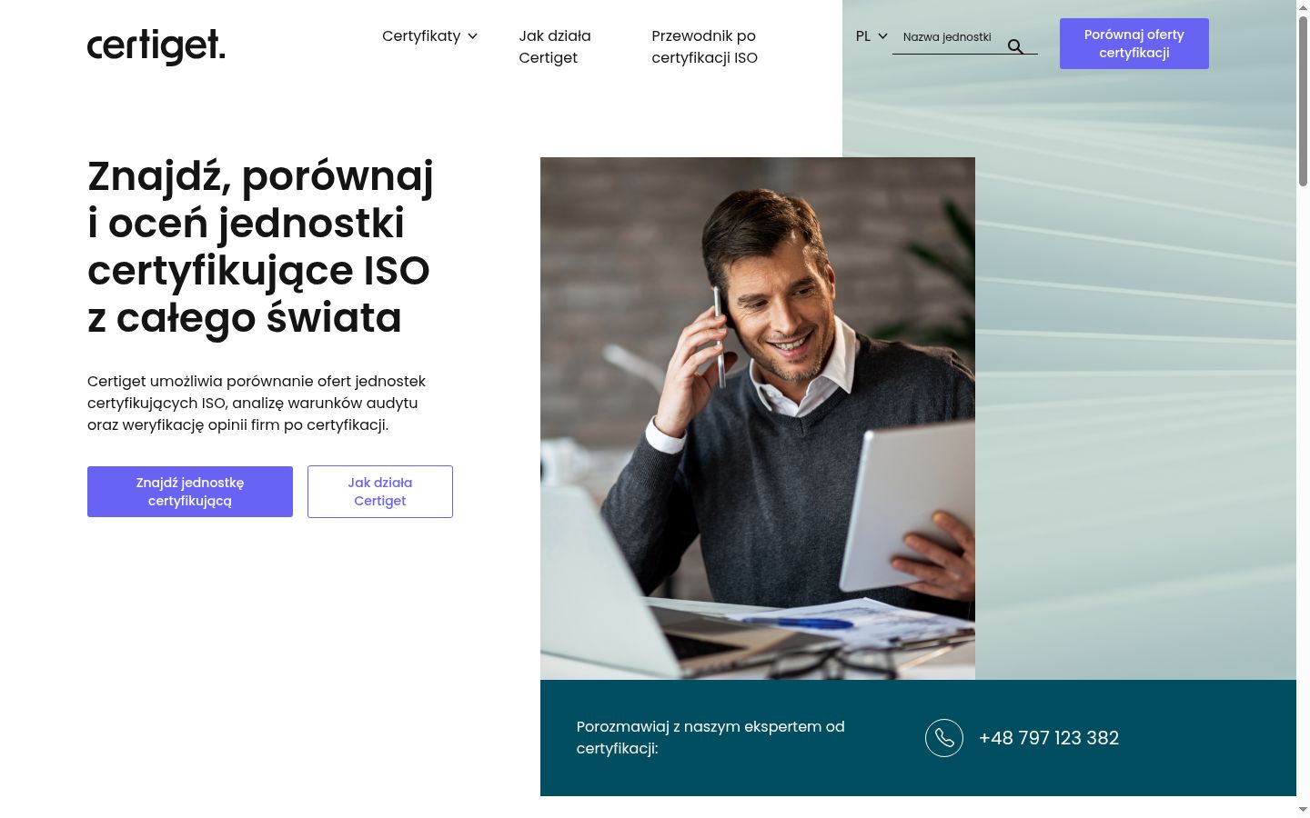Zrzut ekranu banera zgody wyświetlanego przed jakąkolwiek interakcją
