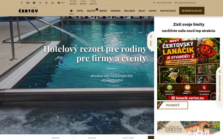 Screenshot of certov.eu
