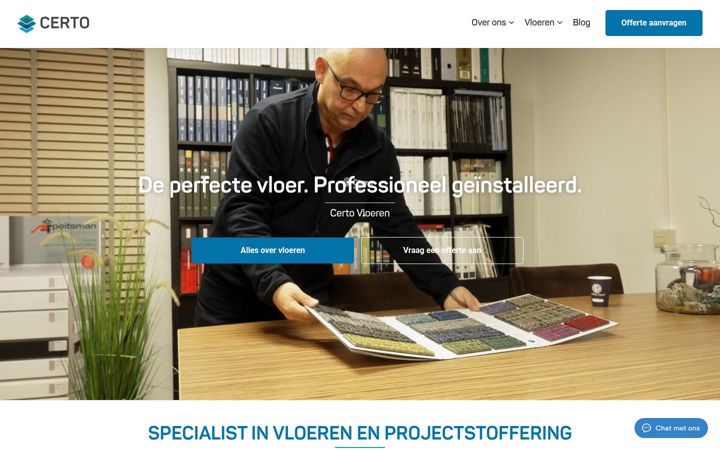 Ekrano kopija certovloeren.nl