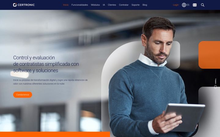 Screenshot of certronicweb.com