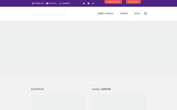 Ekrano kopija certus.com.br
