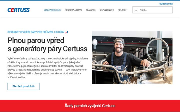 Screenshot ta' certuss.cz
