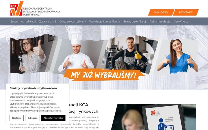 Skærmbillede af certyfikaty.edu.pl