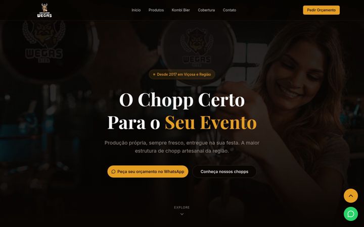 Ekrano kopija cervejariawegas.com.br